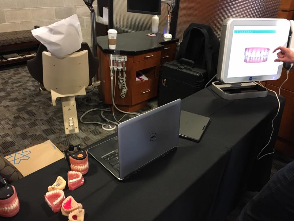 demonstration at detriot orthodontic tech conference